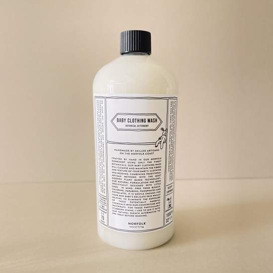 Norfolk Natural Living Baby Clothing Wash - Unscented 1000ml