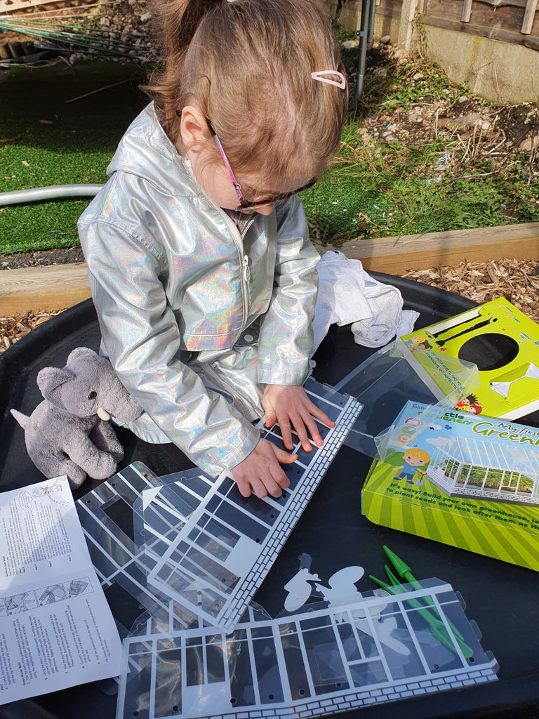 Mini Greenhouse for Mini Gardeners