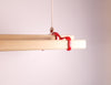 Single Rack End for Ceiling Pulley Clothes Airer 7 Lath