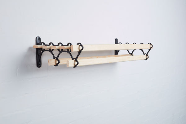 black_Victorian_Cast_Iron_Kitchen_Shelf_Rack_7_Lath_0.9M