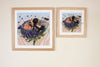 British Wildlife Illustrations Giclée Print Framed Collection - Set of Six