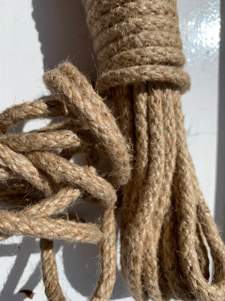 15 Metre Cotton or Jute Pulley Rope for Clothes Airers / Washing Line
