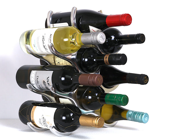 Countertop Drinks 9 Bottle Wine Rack