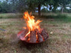Fire Pit Barbeque Bowl 60cm - Rusted / Pre Weathered