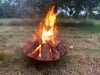 Fire Pit Barbeque Bowl 60cm - Rusted / Pre Weathered