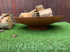 Fire Pit Barbeque Bowl 60cm - Rusted / Pre Weathered